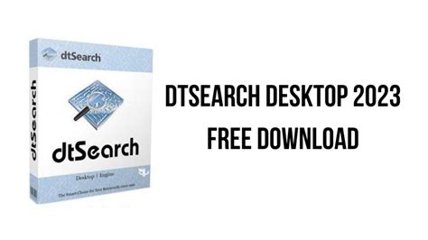 DtSearch Desktop 2023 